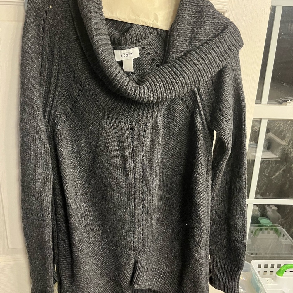 Women’s Cowl neck sweater from Loft.